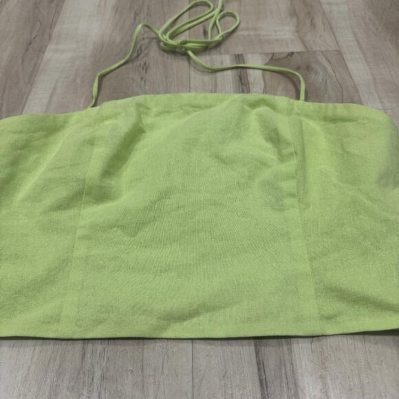 Women’s Anthropologie X Mare Mare Green‎ Halter Top Small S - Picture 4 of 7